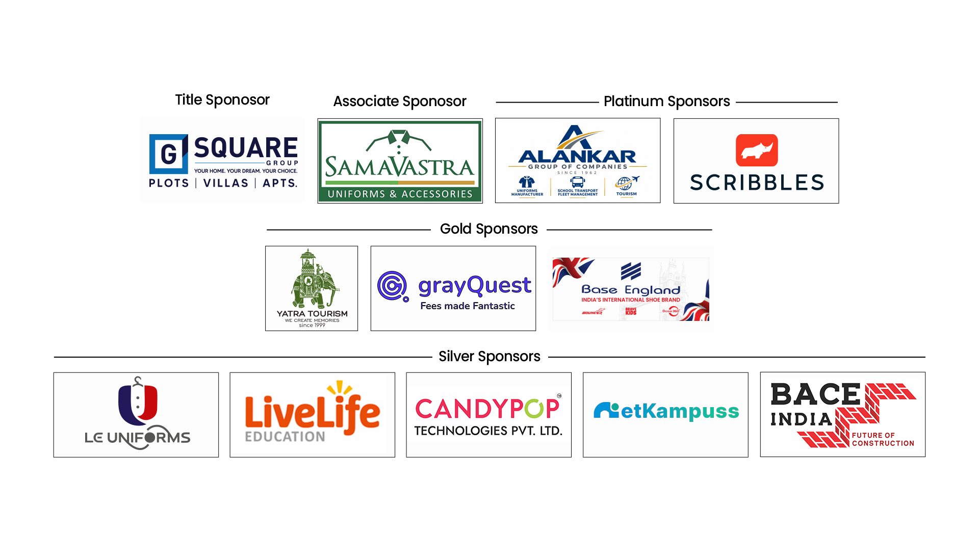 AMPS TEACON 2026 Event Sponsors