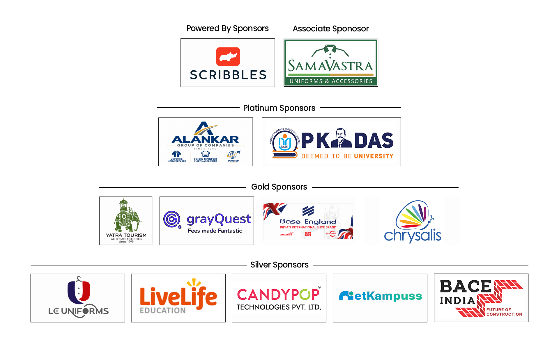 AMPS TEACON 2026 Event Sponsors