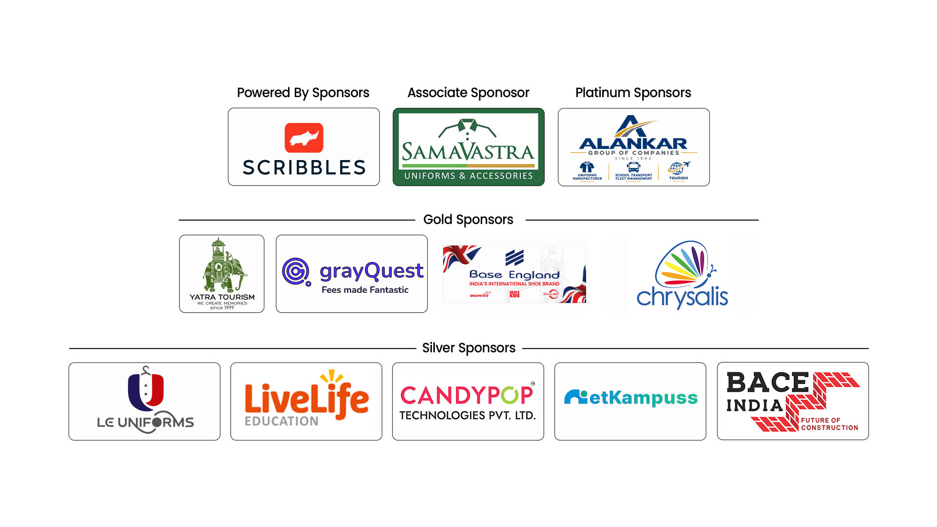 AMPS TEACON 2026 Event Sponsors